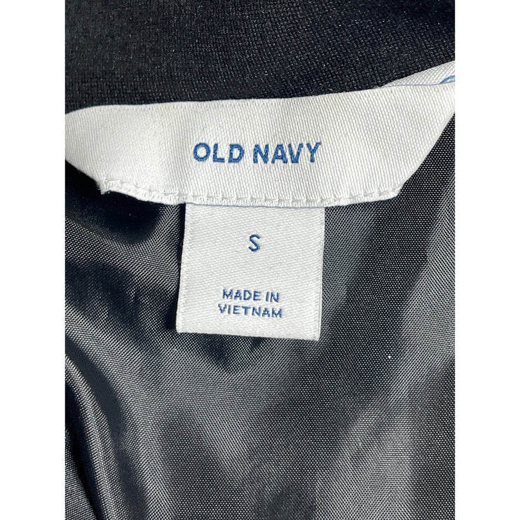 Old Navy Women's Black Long Sleeve Notch Lapel Blazer Suit Coat Jacket Size S