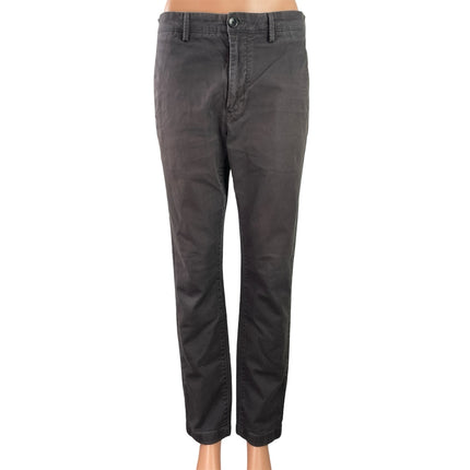 ONS Women's Black Washed High Waisted Straight Leg Denim Jeans Size 29x30