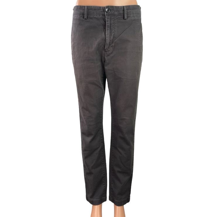 ONS Women's Black Washed High Waisted Straight Leg Denim Jeans Size 29x30