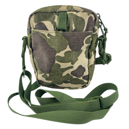 Herschel Supply Co. Cruz Green Army Military Camo Crossbody Zip Handbag Small