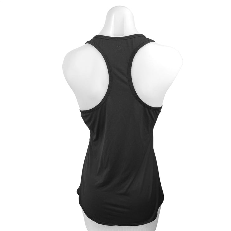 Athleta Black Sleeveless Scoop Neck Racerback Activewear Sport Tank Top Size S