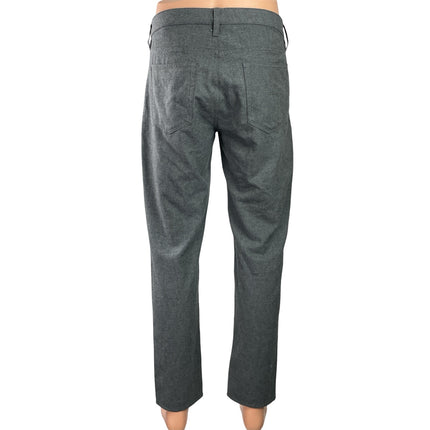 Bonobos Men's Dark Gray Wool Mid Rise Tapered Career Dress Pants Size 30x30