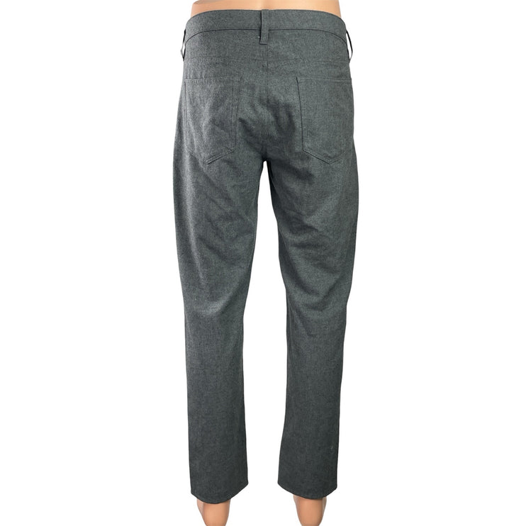 Bonobos Men's Dark Gray Wool Mid Rise Tapered Career Dress Pants Size 30x30