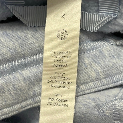 Lululemon Women's Blue Fleece Hoodie Hooded Pullover Sweatshirt Top Size 4