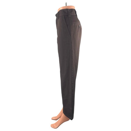 Dickies Skateboarding Womens Brown High Rise Wide Leg Baggy Trousers Pants 28