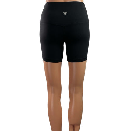 Aritzia TnAction Womens Black Low Rise Workout Running Athletic Biker Shorts XS