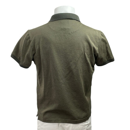 Indian Terrain Men's Green Short Sleeve Pocket Golf Casual Polo Shirt Top Size L