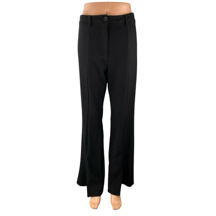 Lulus Women's Black High Waisted Flare Bootcut Wide Leg Trousers Dress Pants XL