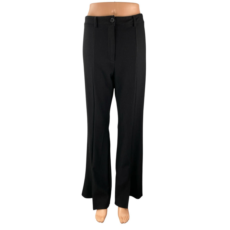 Lulus Women's Black High Waisted Flare Bootcut Wide Leg Trousers Dress Pants XL