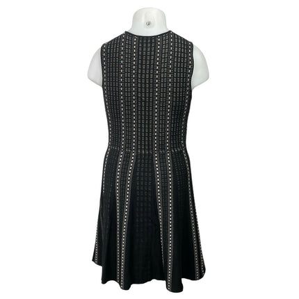 Luxe by Carmen Marc Valvo Sleeveless Mini Tank Skater Flare A-Line Dress Size XL