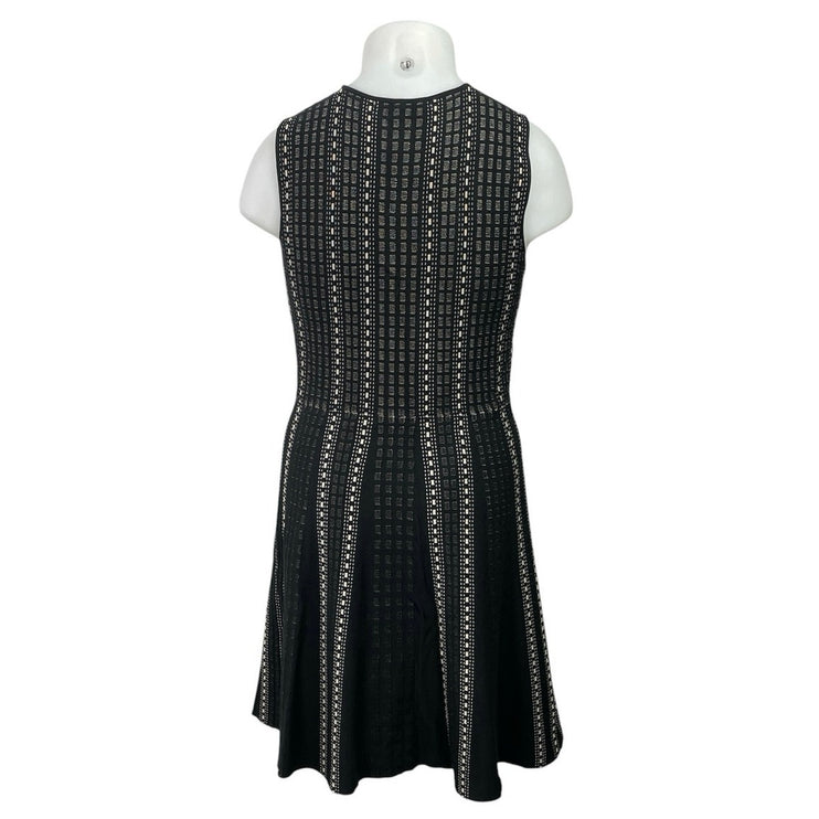 Luxe by Carmen Marc Valvo Sleeveless Mini Tank Skater Flare A-Line Dress Size XL