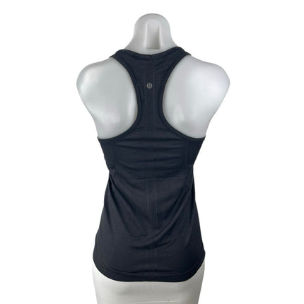 Lululemon Swiftly Tech Black Racerback Yoga Workout Athletic Tank Top Size M