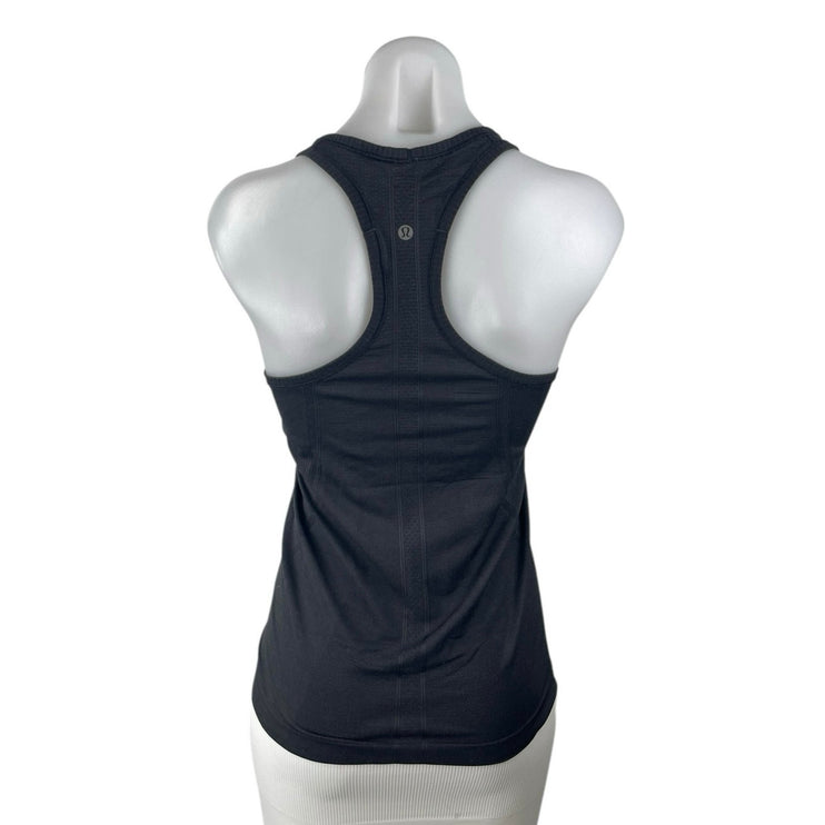 Lululemon Swiftly Tech Black Racerback Yoga Workout Athletic Tank Top Size M