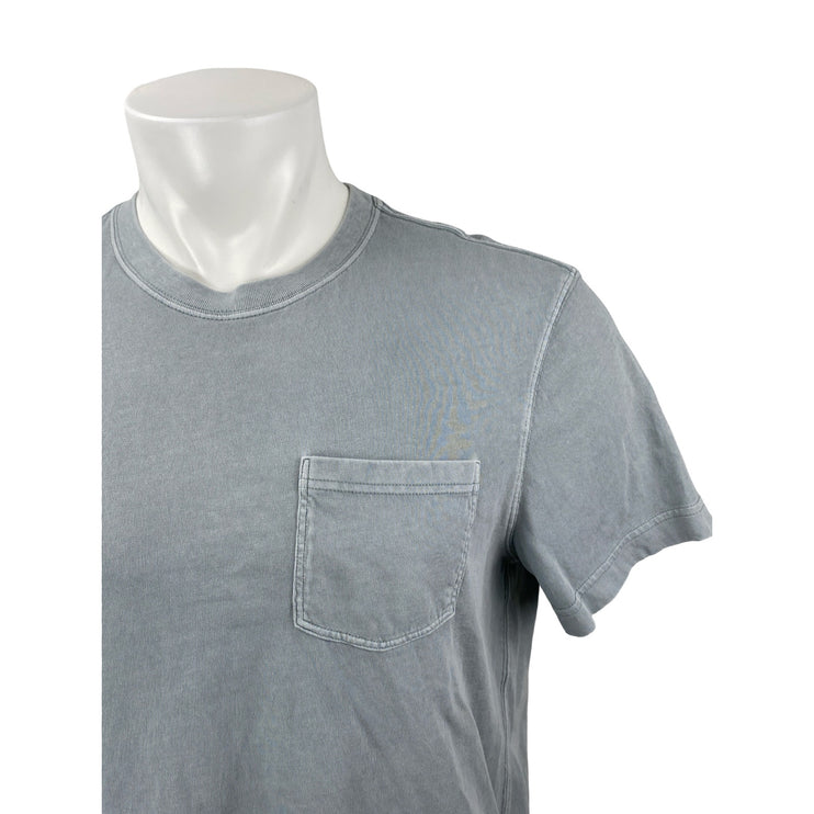 J.Crew Vintage Jersey Men's Blue Pocket Short Sleeve Crewneck T Shirt Tee Top M