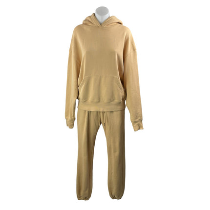 WeWoreWhat Tan Hoodie Hooded Sweatshirt Sweat Pants Two Piece Set Size XS/S