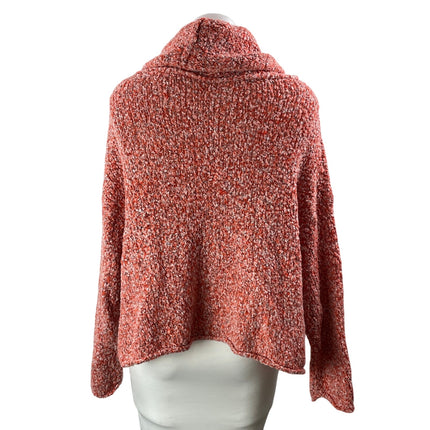 Free People BFF Women's Coral Cowl Neck Oversized Loose Sweater Top Size XS