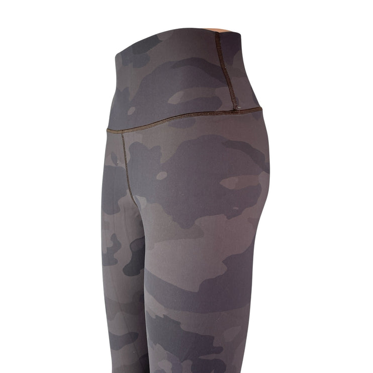 Alo Yoga Vapor Gray Camo Camouflage High Rise Skinny Athletic Leggings Pants S