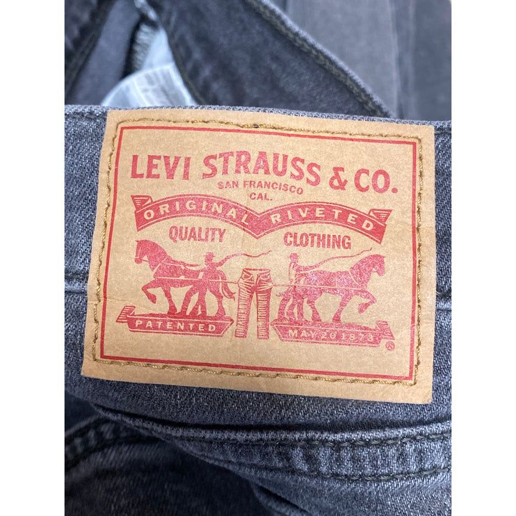 Levi's Women's Gray High Waisted Wedgie Skinny Straight Denim Jeans Pants Sz 32