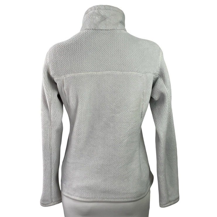 Patagonia Re-Tool Snap Gray Fleece High Neck Long Sleeve Pullover Sweater Top S