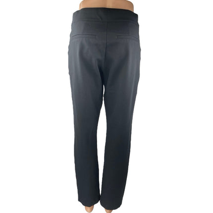 Spanx Black High Waisted Straight Leg Activewear Trousers Leggings Pants Size M
