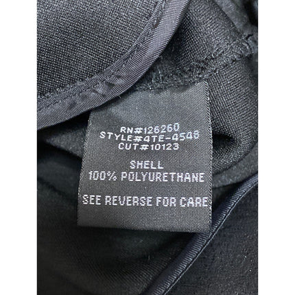 Velvet Heart Black Faux Vegan Leather Asymmetric Zip Moto Biker Crop Jacket Sz M