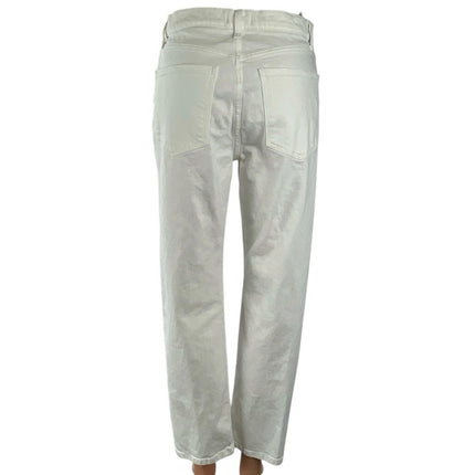 Joe's The Margot Slim Women's White High Rise Straight Ankle Denim Jeans Size 28