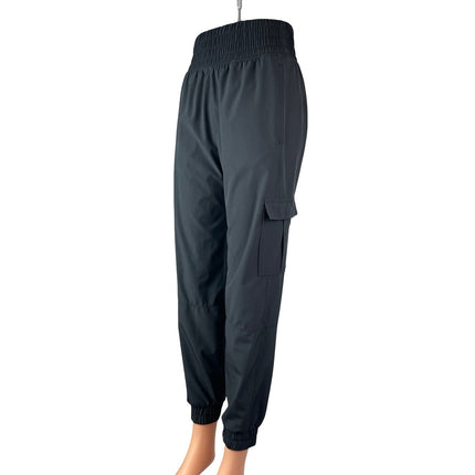YPB Your Personal Best MotionTEK Women's Black Cargo Jogger Sweat Pants Size XS