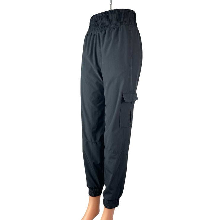YPB Your Personal Best MotionTEK Women's Black Cargo Jogger Sweat Pants Size XS