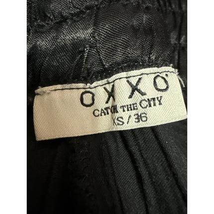 Oxxo Women's Black High Waisted Pull On Palazzo Wide Leg Trousers Pants Size XS