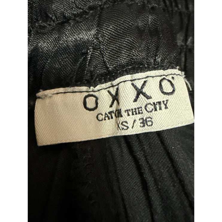 Oxxo Women's Black High Waisted Pull On Palazzo Wide Leg Trousers Pants Size XS