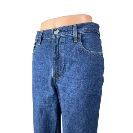 Abercrombie & Fitch The 90s Straight Ultra High Rise Blue Denim Jeans Size 27