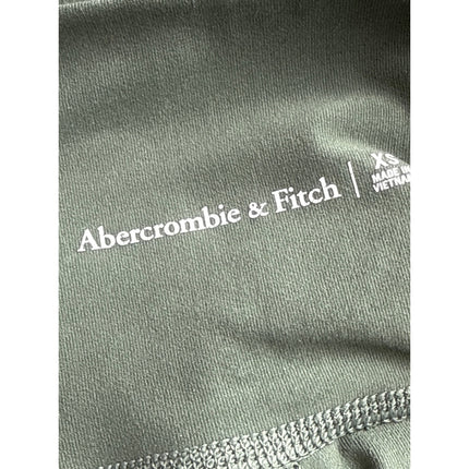 Abercrombie & Fitch Women's Green Yoga Running Athletic Biker Shorts Size XS