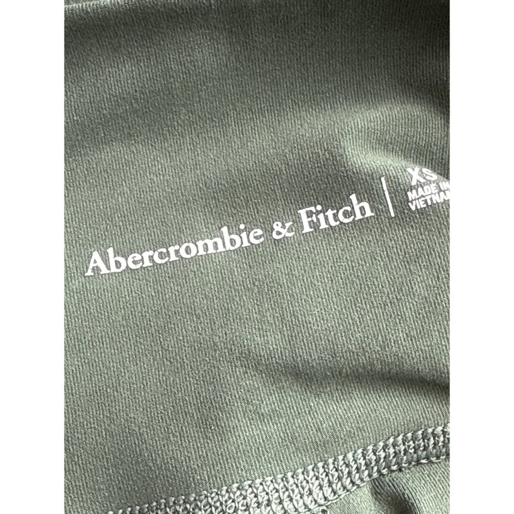 Abercrombie & Fitch Women's Green Yoga Running Athletic Biker Shorts Size XS