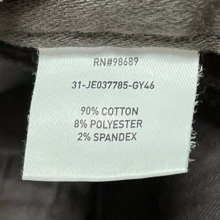 Todd Snyder Men's Dark Gray Mid Rise Slim Fit Straight Denim Jeans Size 28x32