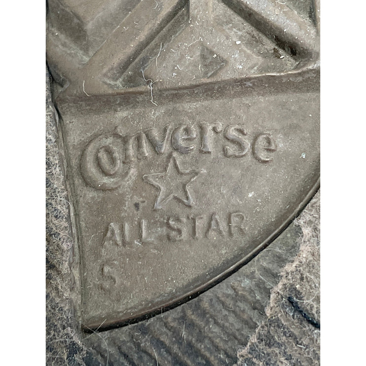 Converse Chuck Taylor All Star Ox Unisex Black Low Top Lace Up Sneakers W7 M5