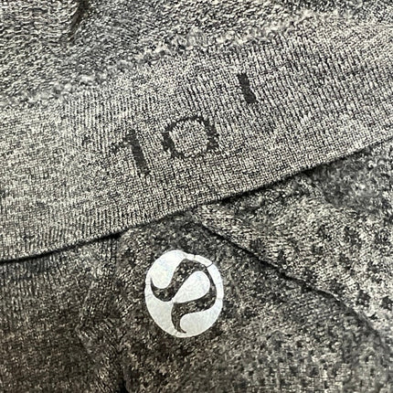 Lululemon Swiftly Tech Gray Long Sleeves Thumbholes Athletic Tee T-shirt Top 10