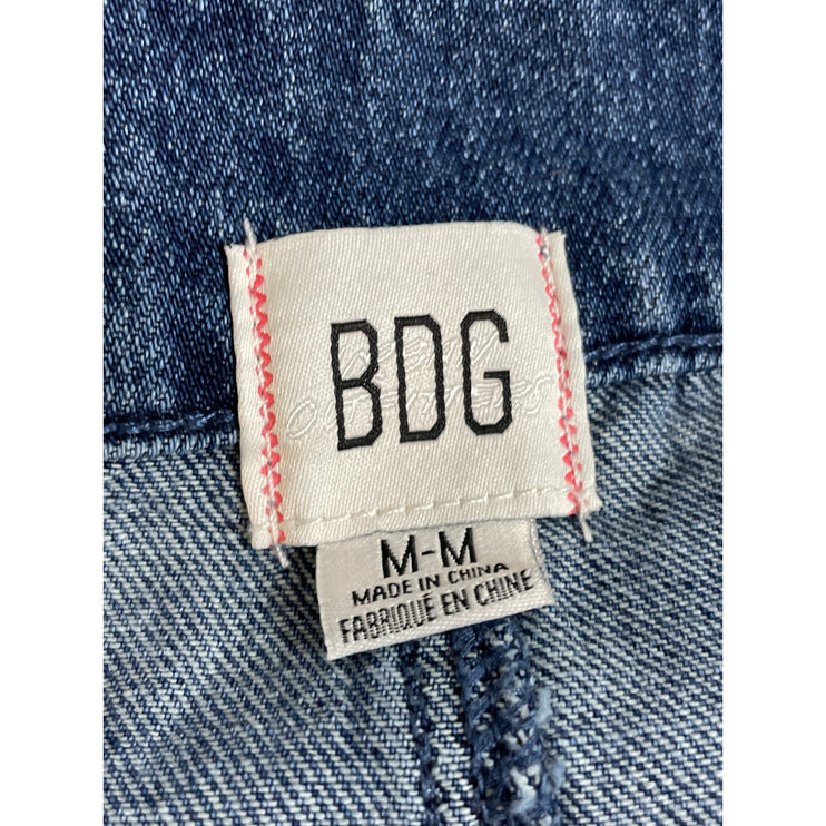 Urban Outfitters BDG Women's Blue High Rise Maxi Straight Pencil Denim Skirt M