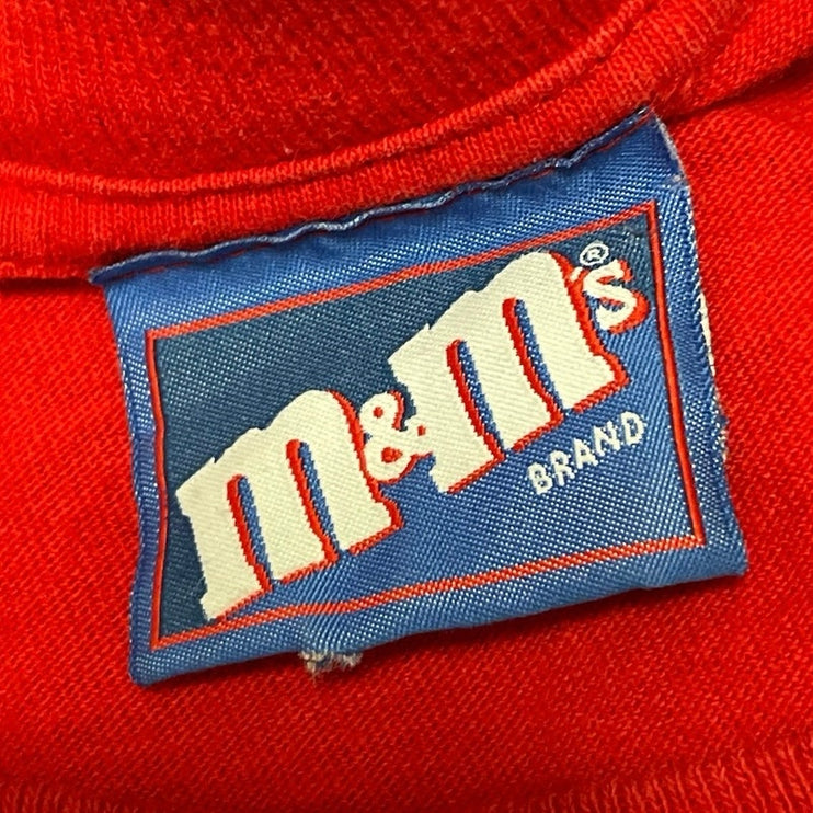 M&M's I'm Irresistible Womens Red Short Sleeve Graphic Tee T-shirt Top Size XL