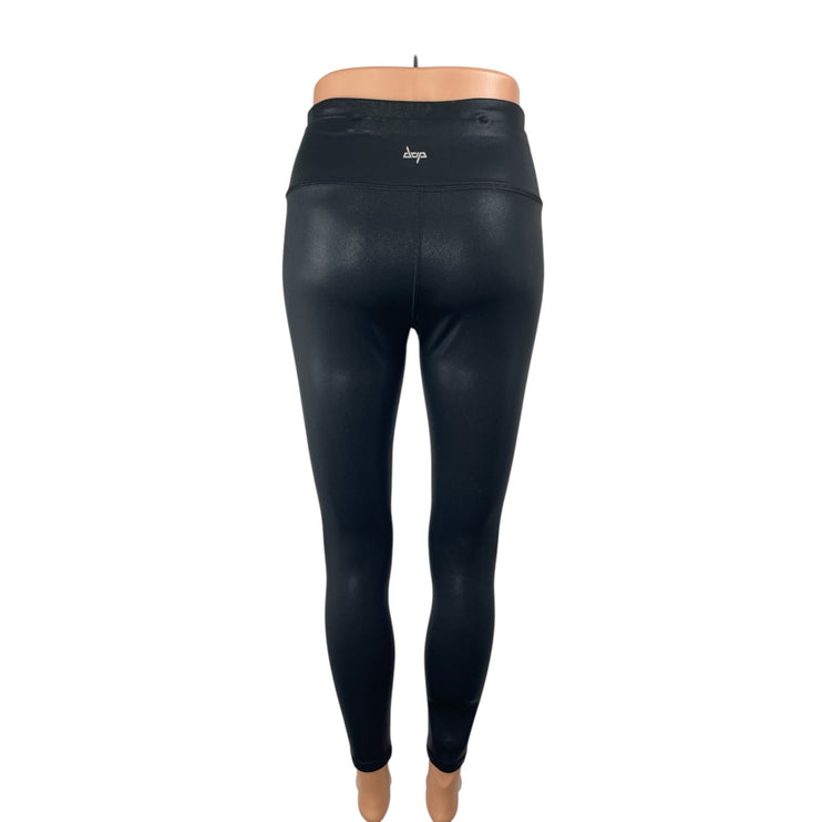 Dop Dovpod Women's Black Yoga Workout Running Athletic Leggings Pants Size S