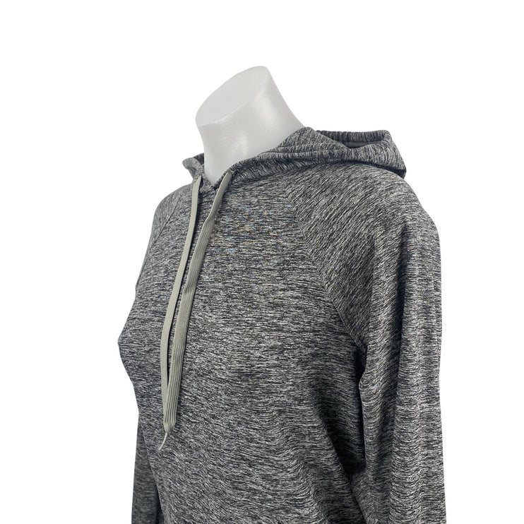 Outdoor Voices Women's Black Heather Hoodie Hooded Long Sleeve Athletic Top Sz M