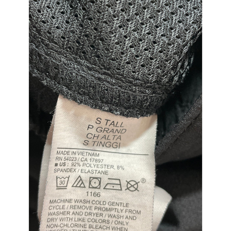 Old Navy Stretch Tech Black High Waisted Wide Leg Trousers Dress Pants S Tall