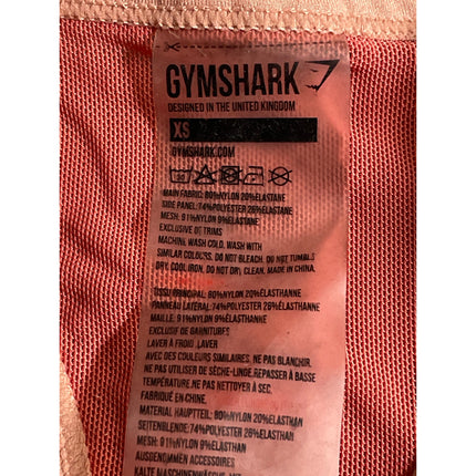 Gymshark Turbo Vest Women's Sleeveless Yoga Athletic Activewear Crop Tank Top XS