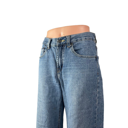 Levi's 550 Women's Blue Relaxed Slim Straight High Rise Denim Jeans Size 28x30