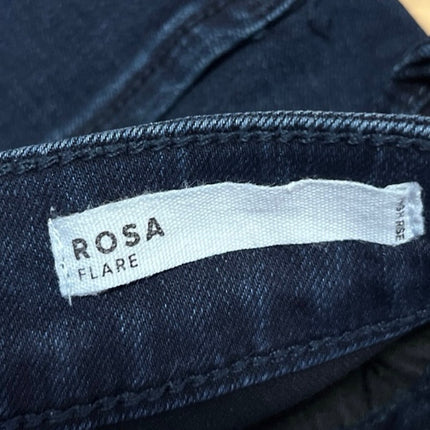 Dear John Rosa Women's Dark Wash High Waist Flare Bootcut Denim Jeans Pants 27
