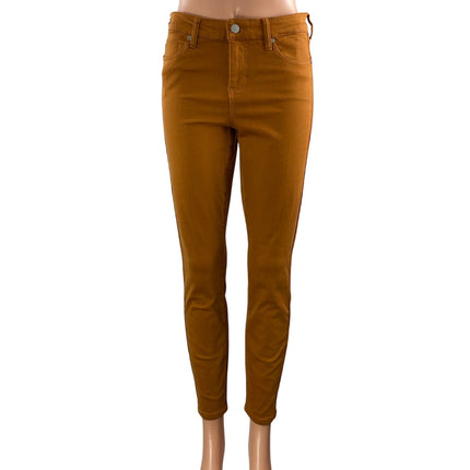 Liverpool The Ankle Skinny Women's Gold Tan Mid Rise Denim Jeans Size 4/27
