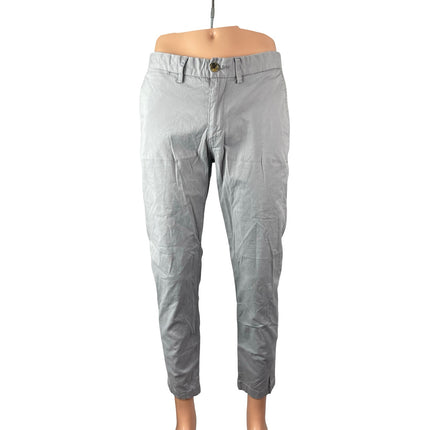 Ben Sherman Mens Stretch Slim High Rise Tapered Chino Denim Jeans Pants W32/ L32