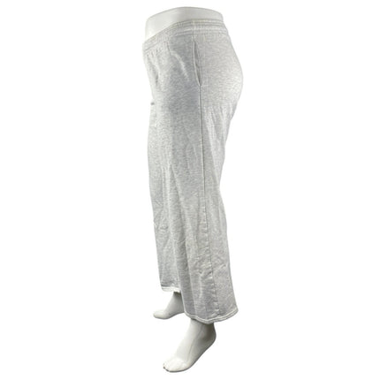 H&M Divided Women's Gray High Waisted Pull On Wide Leg Lounge Sweat Pants Size M