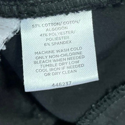 Ann Taylor LOFT Marisa Women's Black High Rise Skinny Trouser Pants Size 8