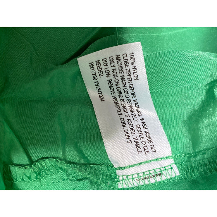 Diane von Furstenberg Target Nylon Packable Anorak Windbreaker Coat Jacket Sz S