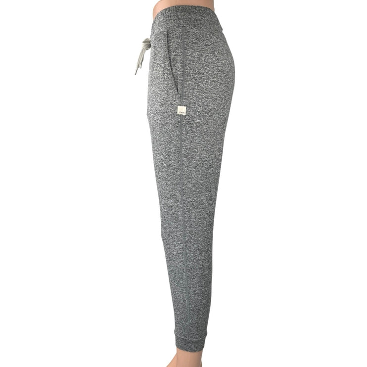 Vouri Performance DreamKnit Heather Grey Drawstring Pull On Crop Jogger Pants XS